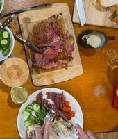 Silverside with White Sauce