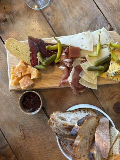 Cheese platter at Galway