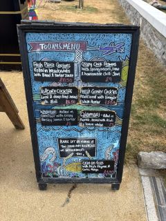 Mumbles food truck menu