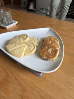Welsh cakes and shortbread