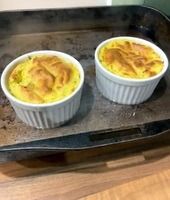 Zucchini and Cheese Souffle