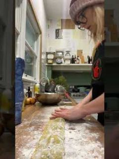 stinging nettle ravioli filled