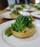 Chicken Karkalla & Basil Tart